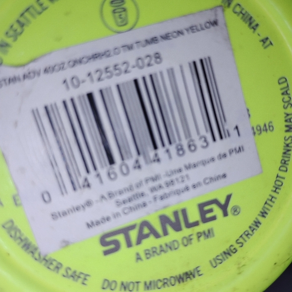 Stanley Lime and Mom Pink Travel Mugs - Picture 6 of 7